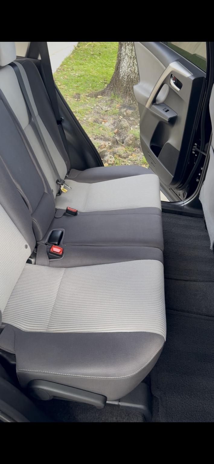 Seat after detailing